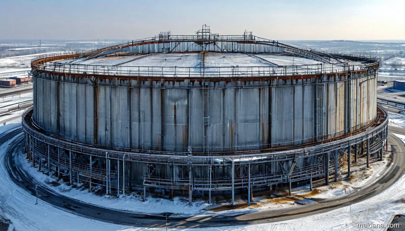 Антидроновая защита резервуара РВС-50000 Севастополе — ЗОК ЗАСЛОН по СП 542